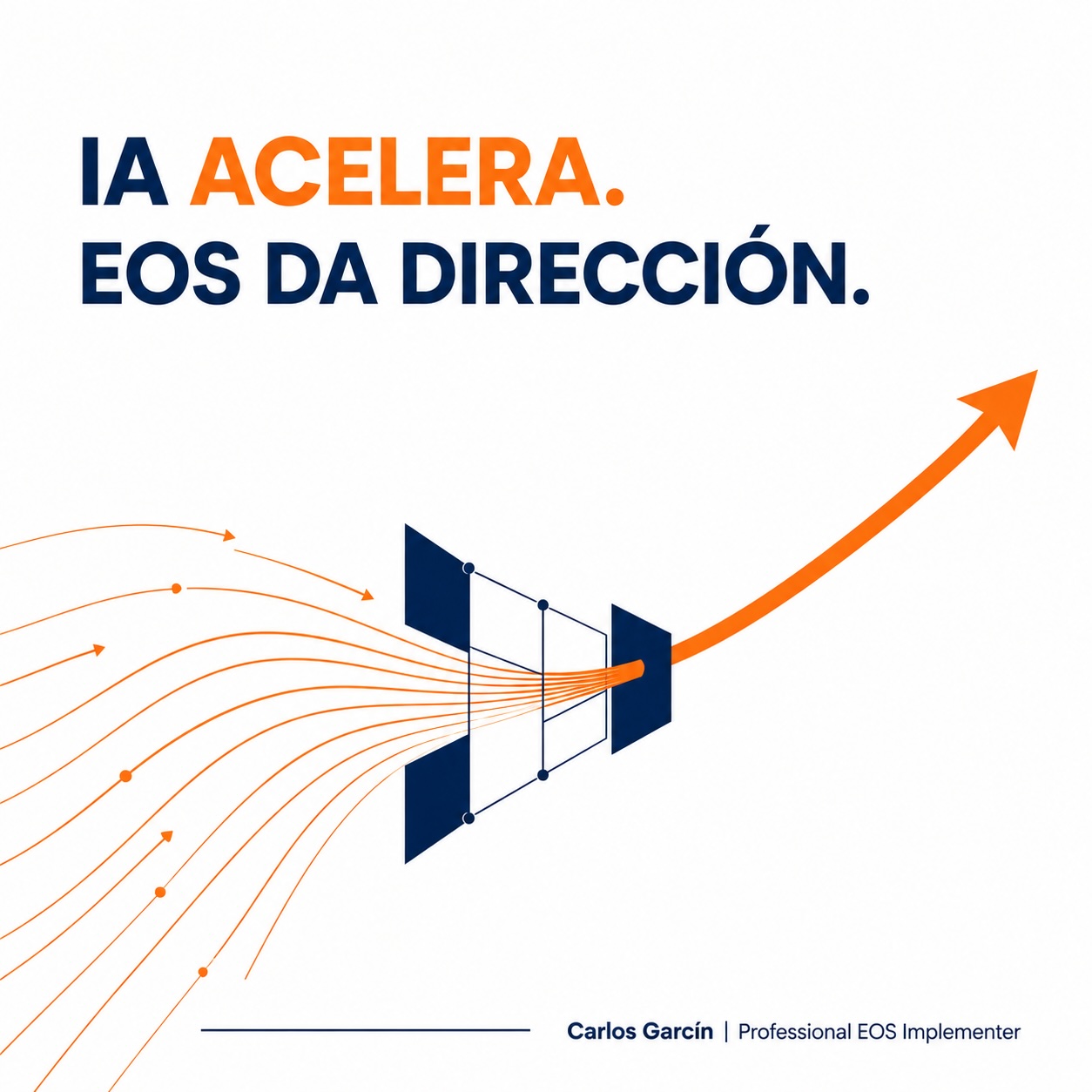 La IA te ayuda a hacer más. EOS te ayuda a decidir qué vale la pena hacer.